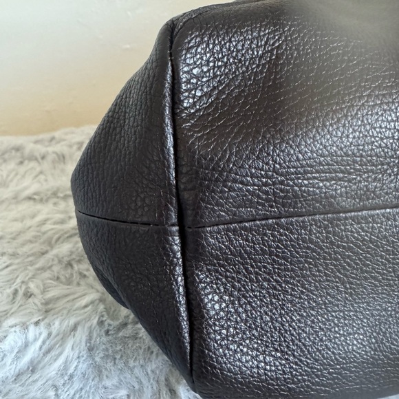 FURLA Brown Leather Shoulder Bag - Picture 8 of 16